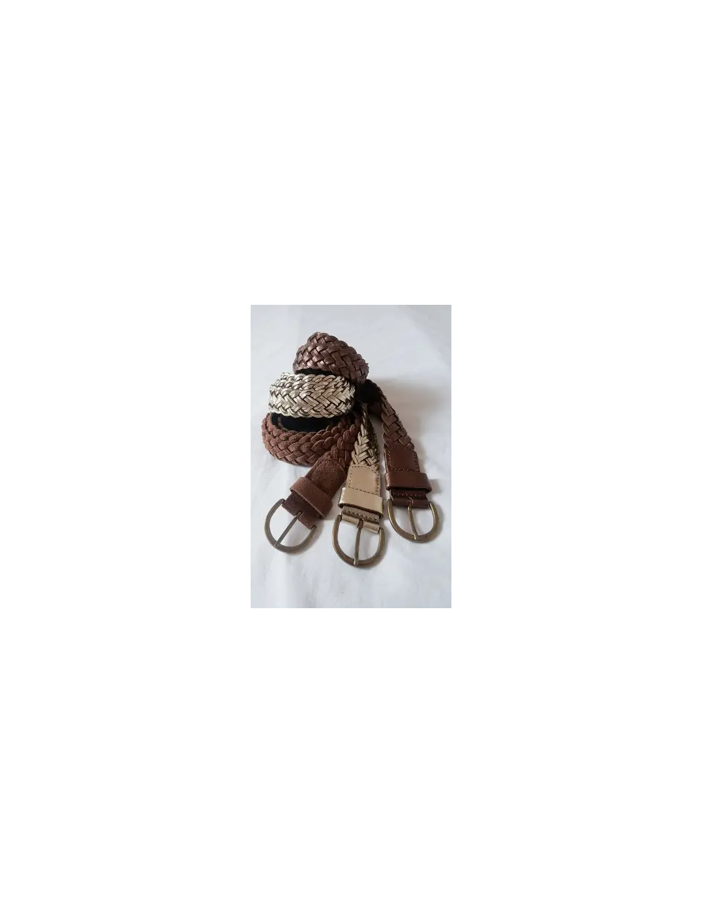 CEINTURE TRESSE LARGE