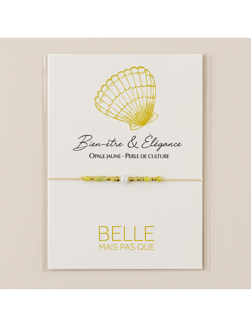 BRACELET BELLE MAIS PAS QUE